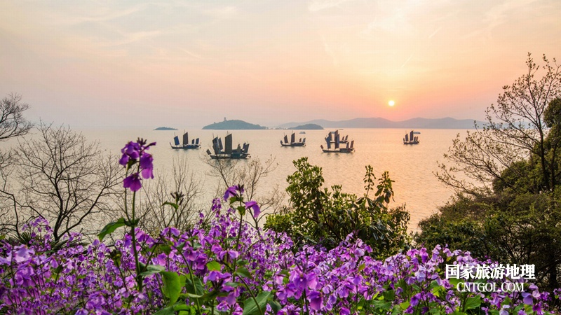 “中国水蜜桃之乡”无锡阳山/无锡太湖春色美